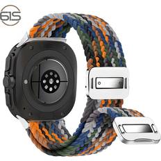 INF Samsung Watch 7 Ultra Elastic Woven Nylon Armband Kamouflage