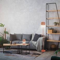 Briloner Dæmpbare Gulvlamper & Havelamper Briloner LED Brilo Unplugged Riffle Kobberfarvet Gulvlampe