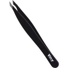 Yatagan Tweezer Pointed Ends Stainless Steel Black