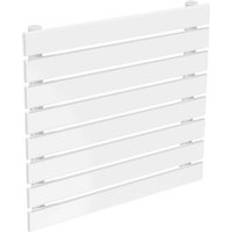 Water Radiators Reina Rione Single Designer Horizontal Radiator 550mm H x 600mm W White