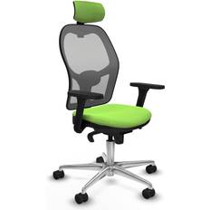 Multicoloured Chairs Pistachio with Headrest Office Chair