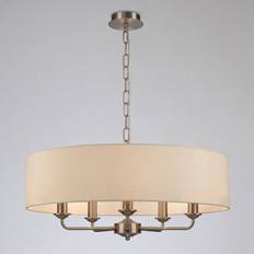 Belysning Deco Banyan 60cm 5 Light Satin Nickel Pendant Lamp