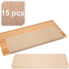 15 Pcs Rectangular Carpet Stair Treads