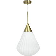Dyberg Larsen Ballon Stor Opal Messing Ø33 cm Pendel