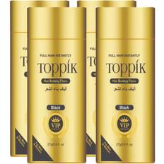 Toppik Gold Black Keratin Hair Fiber 27g x 4
