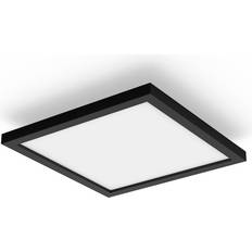 Philips Hue Aurelle Rektangulært Panel Sort Loftlampe White Ambiance Loftplafond