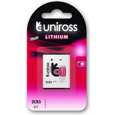 Uniross 2CR5 Cylindrical Lithiumbatteri 6V 1500mAh