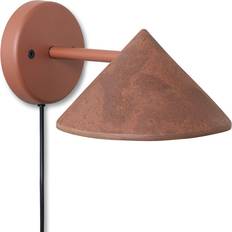 Terra Lamp Coffee Waste Rust Red
