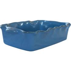 Provence Gratängform 33x23 cm Blå Blank