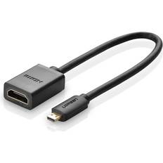 Kablar Hpa HDMI Till Micro Adapterkabel 20cm Svart