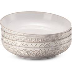 DOWAN Pasta Bowls Set of 4 1660ml Large Salad Bowl