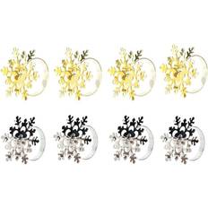 Servietholdere Dkd Home Decor Metal Snefnug 5 x 5 x 17 cm 2 pcs Servietholder