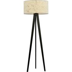 Brun Gulvlamper Aston LP1 Cork Ø45 cm E27 230V Gulvlampe