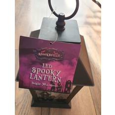 Black Lanterns Spooksville Black Witch LED Spooky 30cm Lantern