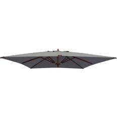 Hoffmann Parasol Dug Grå Løs Luksus 300 x 300 cm