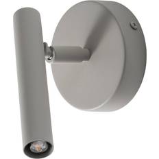 Vägglampa Sopel Taupe 1 Lampa Stål 15 cm