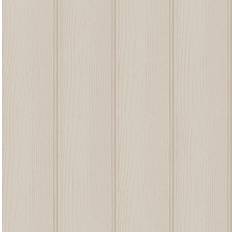 Holden Beige Panel Effect Wallpaper Tongue Groove