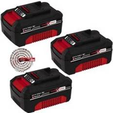 Einhell Batteries & Chargers Einhell 3 x 3.0Ah 18V Battery Power X-Change