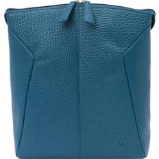 Voi Imma City Leather Backpack 30 cm - Petrol