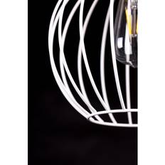 Belysning Barbado 1 Vit E27 230V Pendellampa