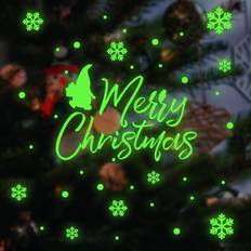 Window Film on sale HKHBJS Wall Sticker Glow Snowflake Window Film