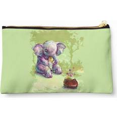 WHIBOS Elephant Shoe Cosmetic Organizer Tyvek Paper Bags - Zipper Pouch
