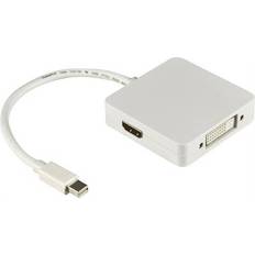 Kablar Deltaco Mini Displayport for DVI HDMI