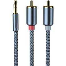 Tomtop Jms 3.5mm Jack To 2 Male Interface Adapter Cable