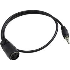 Quik Lok 3.5mm TRS MIDI 0.2m
