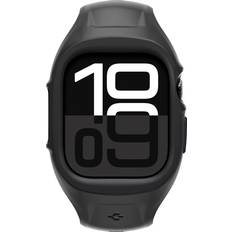 Apple Watch Series 10 Armbånd Spigen Liquid Air Pro Matte Black Urrem