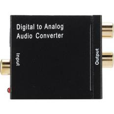 D/A Converter (DAC) Keshen Digital Optical Coax To Analog RCA Audio Converter