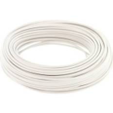 KL014WS10 Tråd 1 x 0.14 mm² Hvid 10 m