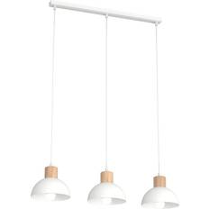 SECO Lamper SECO 3 Hvid Loftslampe Ø18 cm E27 230V Loftplafond ∅ 152.4cm
