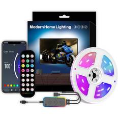 Tomtop Jms Wifi TV USB 5V 5050RGB 100cm Light Strip