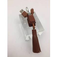 PowerLink Tassel Mfi Cable Tan Gold