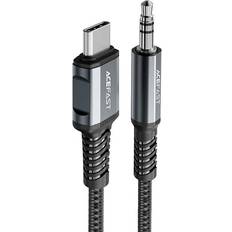 1.2m USB-C Till 3.5 mm AUX Ljudkabel Nylon
