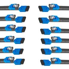 BENFEI SATA Cable III 12 Pack 18 Inch