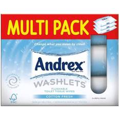 Andrex Classic Clean Flushable Washlets 3 Packs