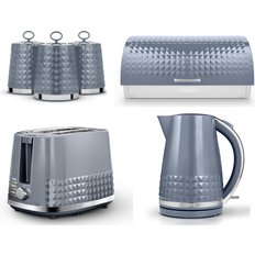 Tower Solitaire Kettle 2 Slice Toaster Bread Set