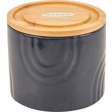 Stacking Canister Navy Blue Food Container