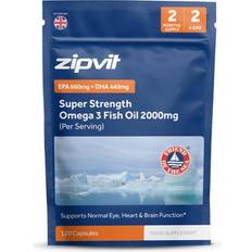 Zipvit Omega 3 Fish Oil 2000mg EPA 660mg DHA 440mg 120 Softgel