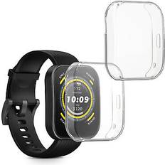 Amazfit Bip Smartwatch Strap Kwmobile Set of 2 TPU Silicone Case Covers for Amazfit Bip 5