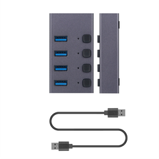 Typecat USB3.0 4Port Charging Multi-Interface Hub
