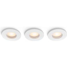 Philips hue indbygningsspot Philips Hue Adore Indbygningsspot 3x4.2W Hvid IP65 Spotlight