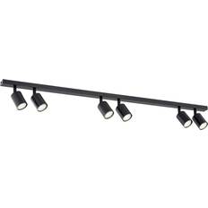 6 Sort Loftslampe GU10 230V