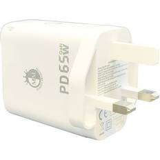 Charger usb c pd FoneFunShop 3 Port 65W PD Plug Charger with GaN Type-C USB-A