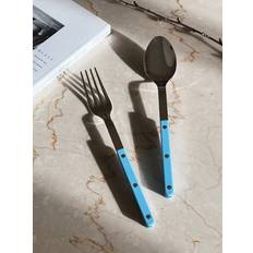 Sabre Serveringsbestik Sabre Bistrot Solid Salat Serveringssæt Pastel Blue Salatbestik