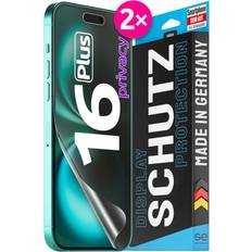 Skärmskydd Smart Engineered SE0-F0112-0524-24-M iPhone 16 Plus Transparent 2 Styck