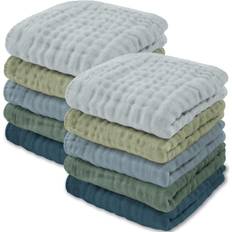 Muslin Baby Washcloths 10 Pack
