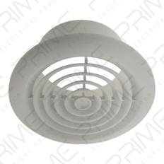 Extractor Fans Domus 100mm Round Ceiling Diffuser Vent, White